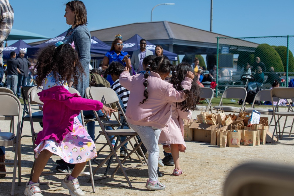 Let the hunt begin: Marine Corps Air Station Iwakuni Chapel hosts Easter egg hunt