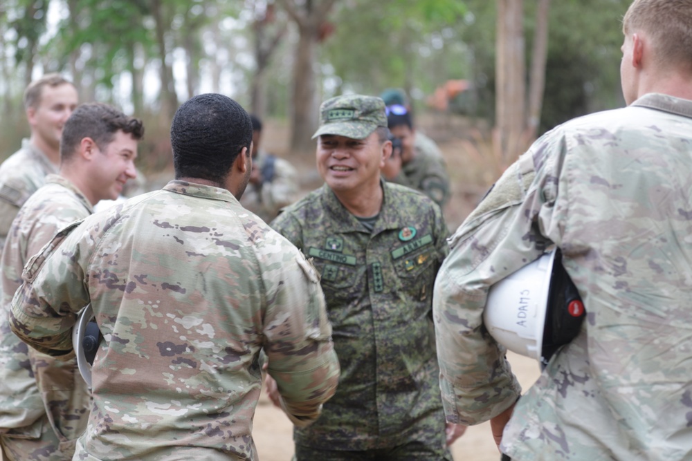 Maj. Gen. Andres Centino’s visit to Fort Magsaysay, Balikatan 23