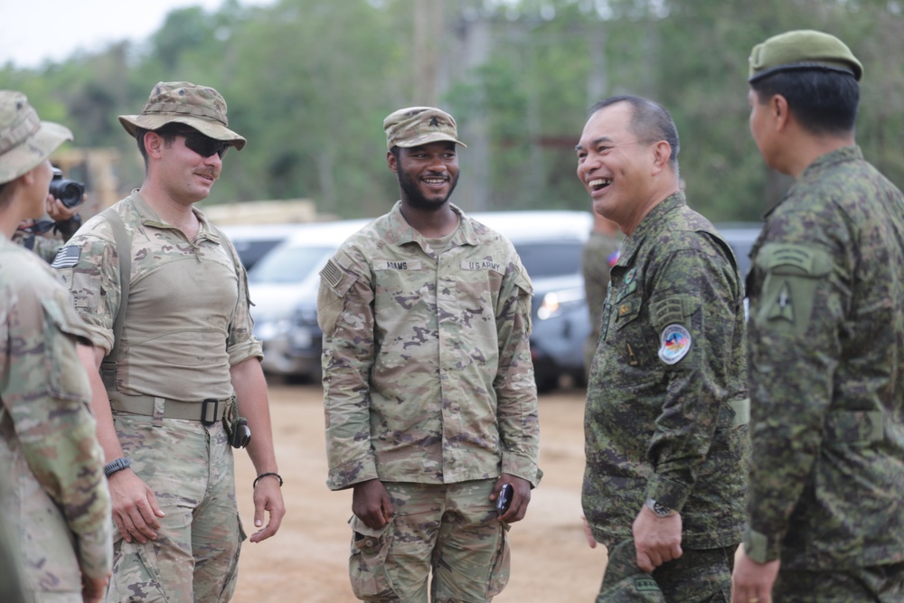 Maj. Gen. Andres Centino’s visit to Fort Magsaysay, Balikatan 23