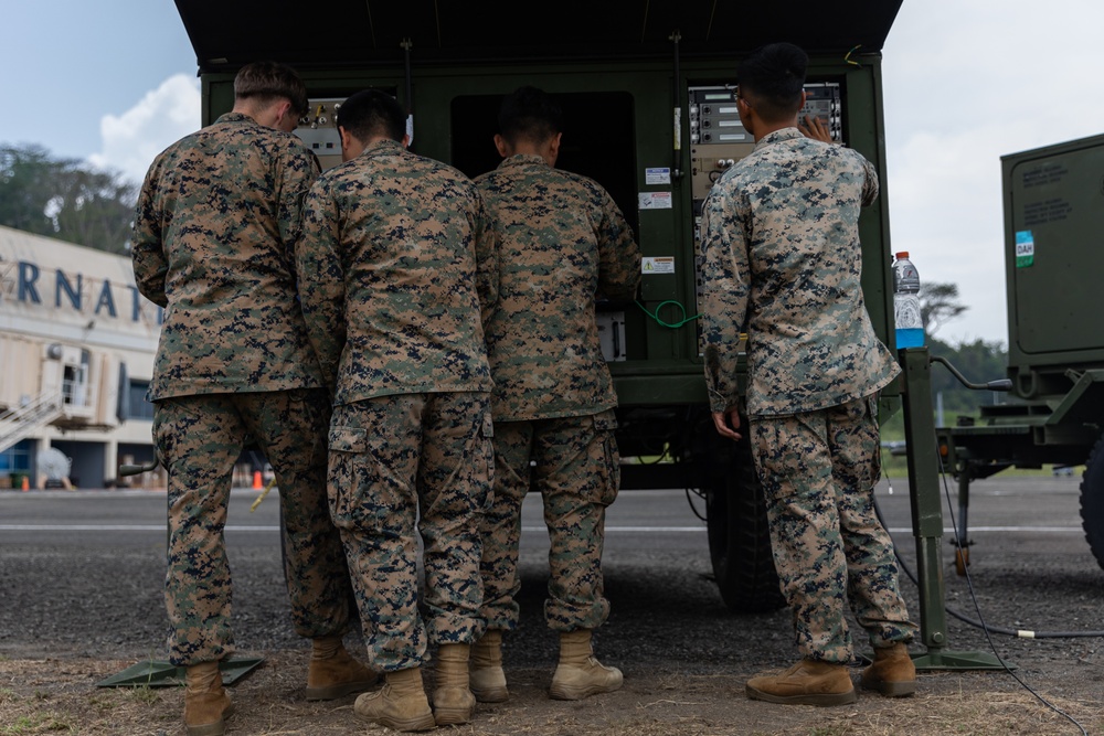Balikatan 23 | U.S. Marines With MWCS-18 Conduct VSAT Maintenance