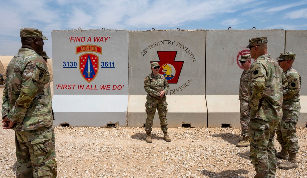 When a U.S. Army emblem becomes a U.S. Air Force work of art