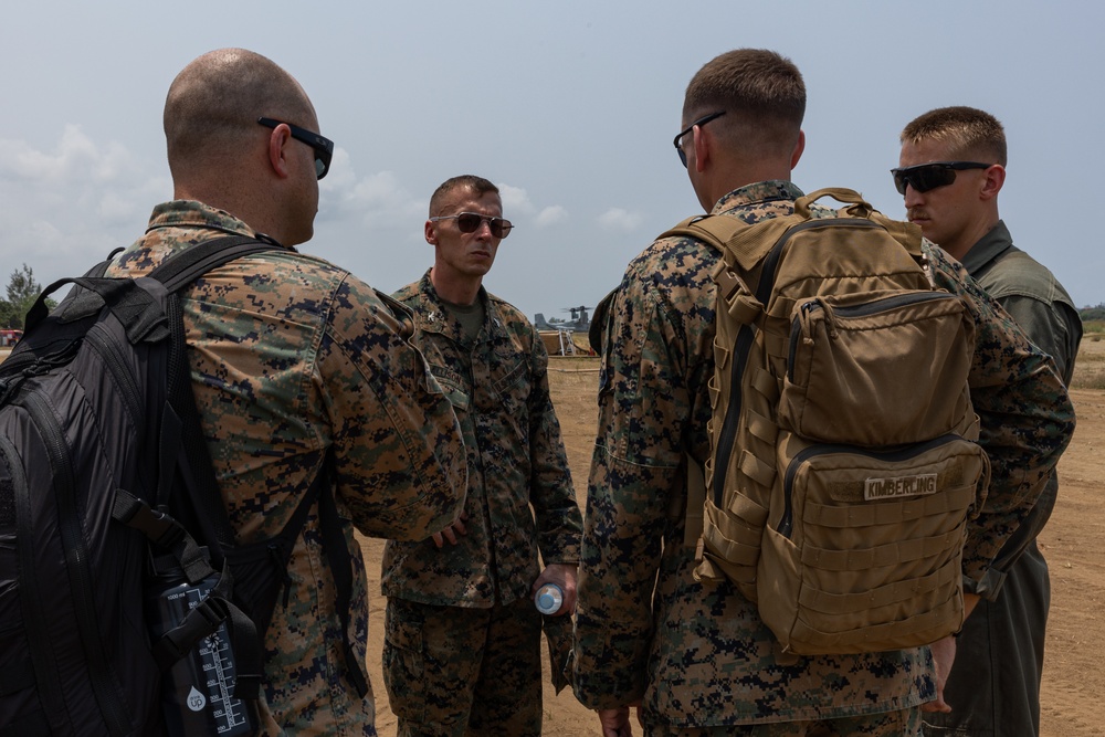 Balikatan 23 | U.S. Marines with MAG 24 visit Laoag International Airport