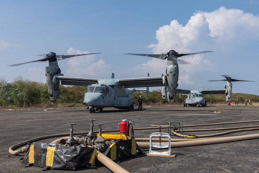 Balikatan 23 | U.S. Marines with MAG 24 visit Laoag International Airport