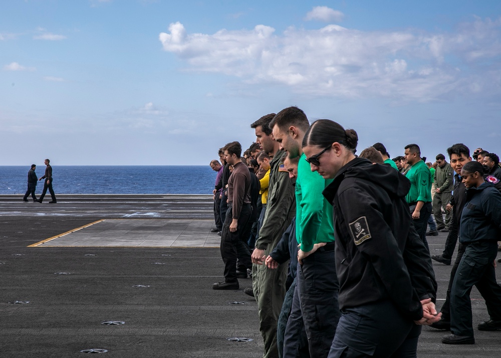 Daily Operations Aboard USS George H.W. Bush (CVN 77)