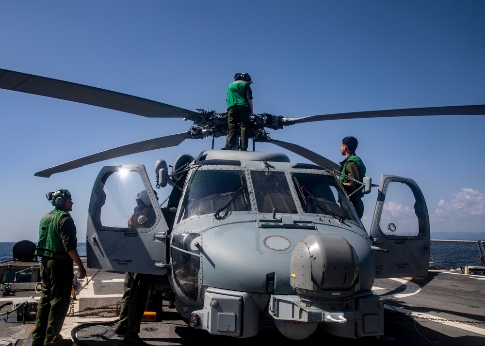 Sailors Conduct Operations Aboard USS John Finn (DDG 113)