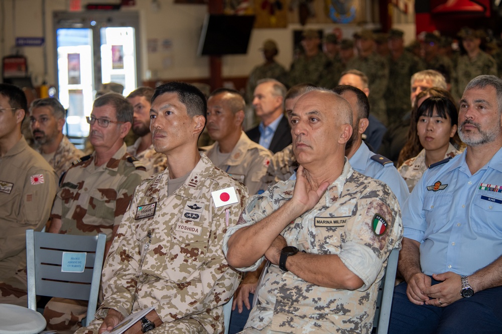 CLDJ Change of Command Focuses on Success, Continuing Mission