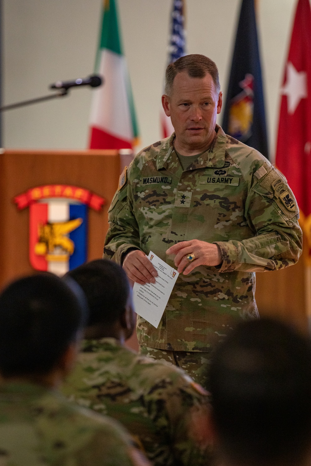 DVIDS - Images - SETAF-AF Commanding General speaks at Squad Leader ...