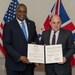 SECDEF hosts UK Defense Secretary