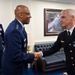 CSAF Brown meets Sweden Maj. Gen. Wikman