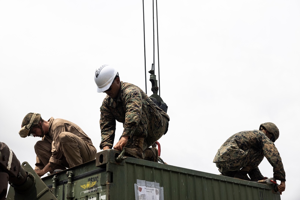 3rd LSB completes onload for CJLOTS in preparation for Balikatan 23