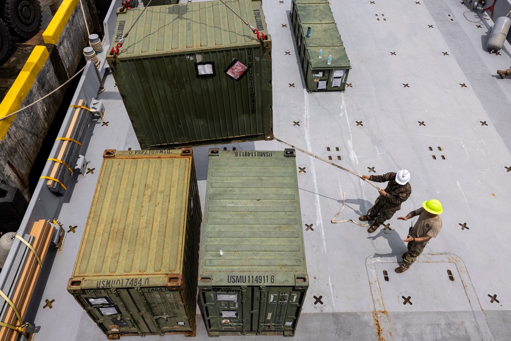 3rd LSB completes onload for CJLOTS in preparation for Balikatan 23