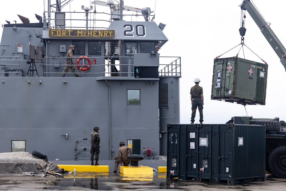 3rd LSB completes onload for CJLOTS in preparation for Balikatan 23