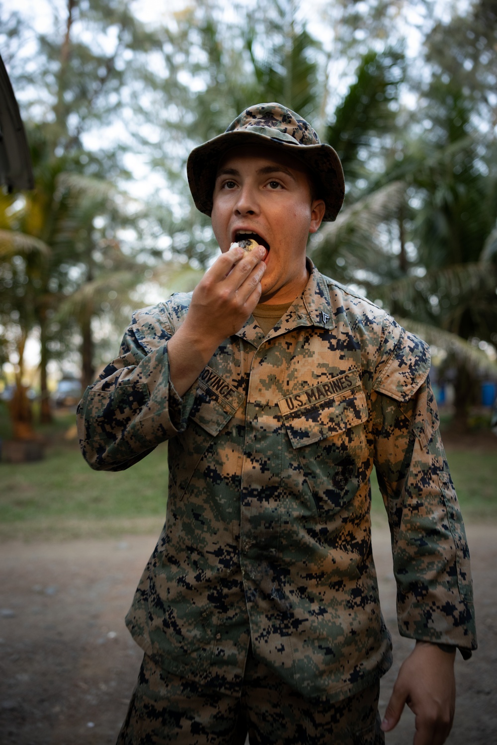 Balikatan 23: Philipine, U.S. Marines exchange cultural foods