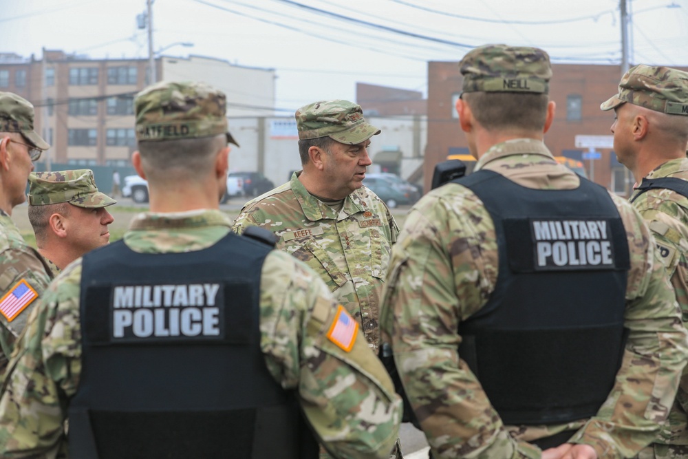 772nd Military Police Company supports Boston Marathon