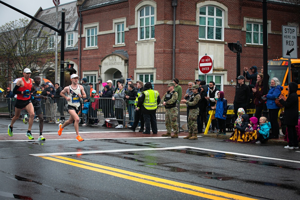 772nd Military Police Company supports Boston Marathon