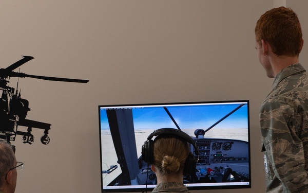 Brig. Gen. Mora visits Lockwood High School's Air Force Junior ROTC