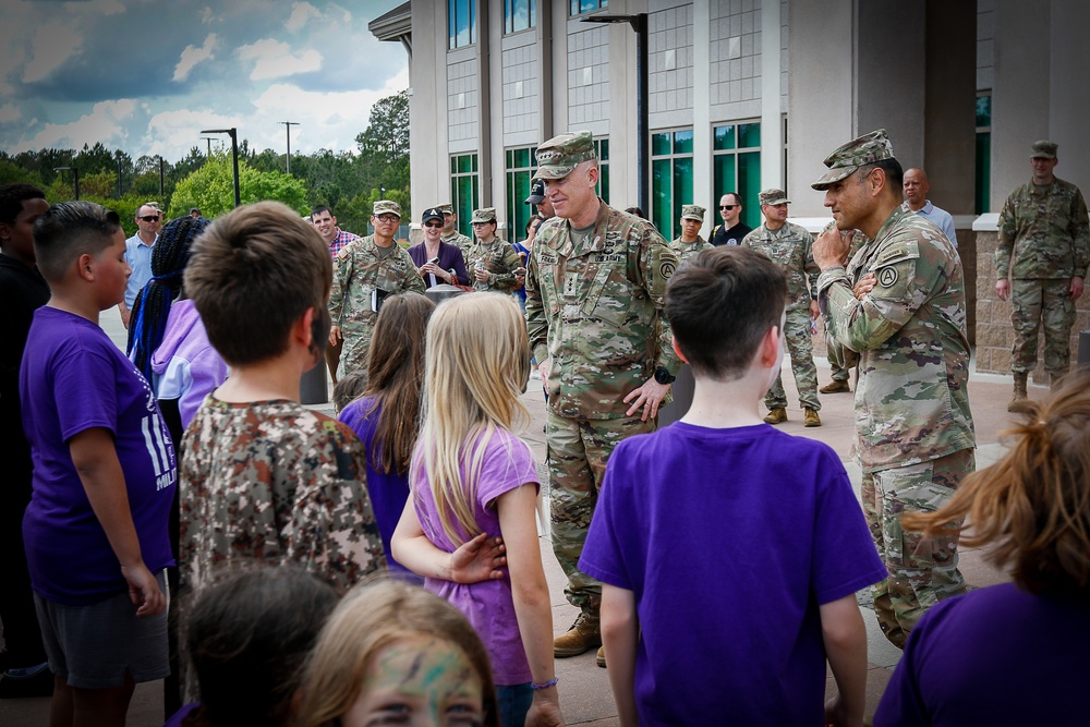 U.S. Army Central hosts Bring Your Military Child to Work event