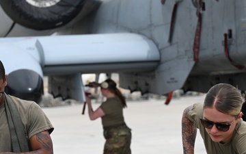 A-10s locked and loaded in CENTCOM AOR