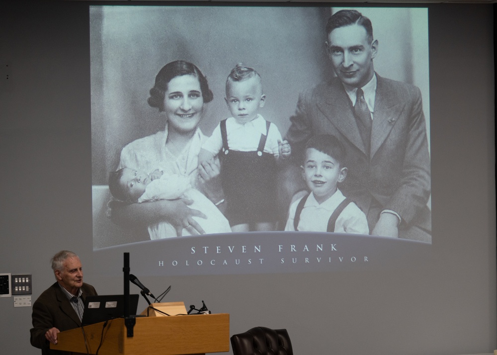 Never Forget: Holocaust survivor visits Liberty Wing