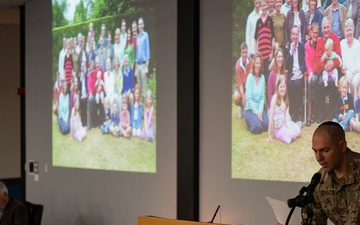 Never Forget: Holocaust survivor visits Liberty Wing