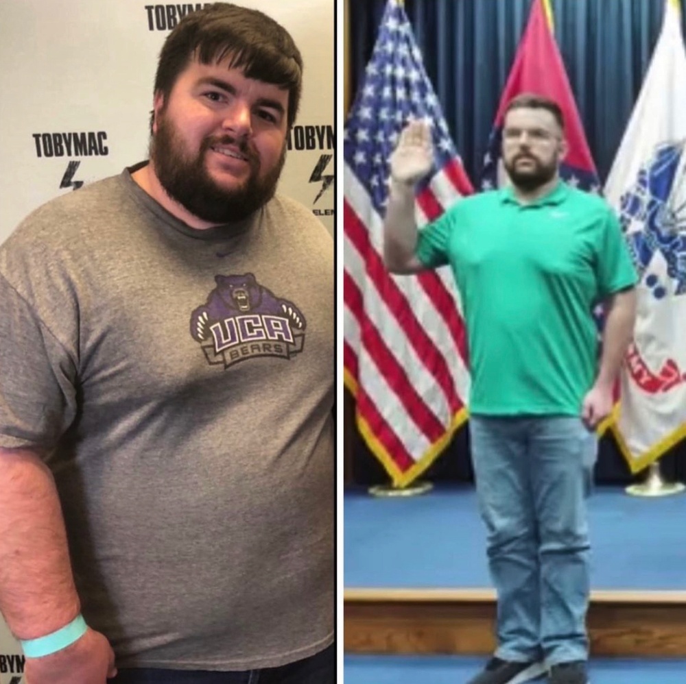Weight Loss to Enlistment