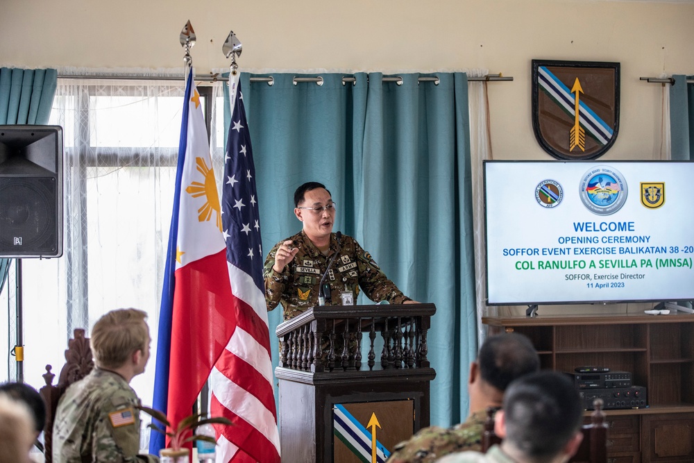 US Special Operation Forces begins Balikatan 23