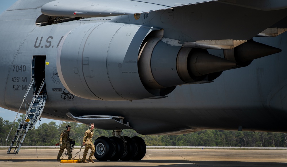 C-5 heavy cargo training