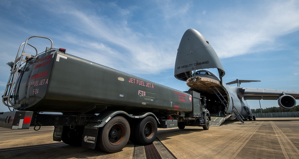 C-5 heavy cargo training