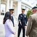 Students and Senior Leaders From the North Atlantic Treaty Organization (NATO) Defense College Visit ANC