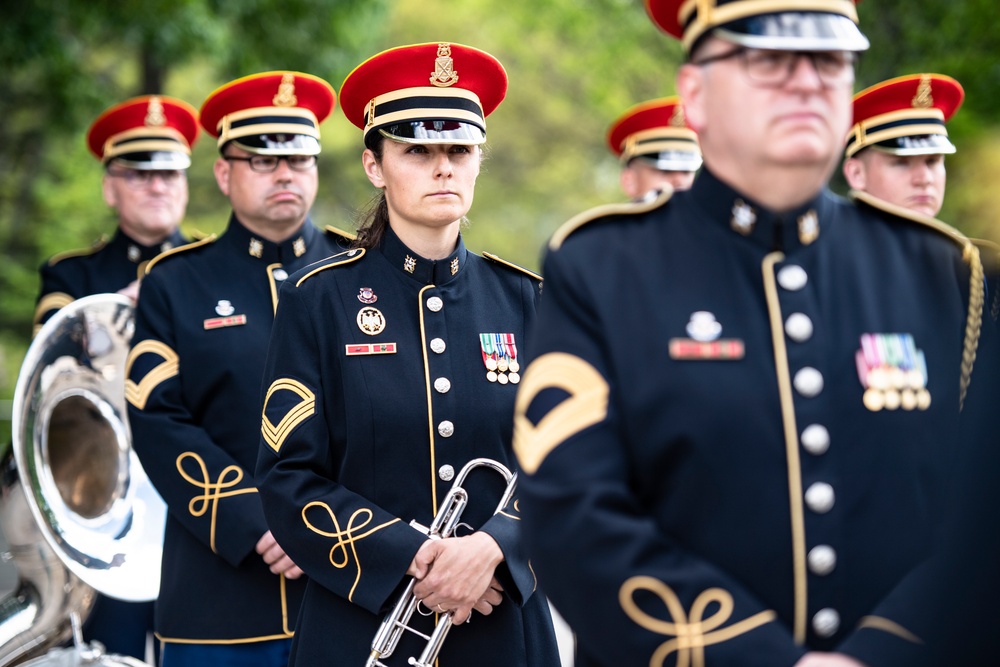 Students and Senior Leaders From the North Atlantic Treaty Organization (NATO) Defense College Visit ANC