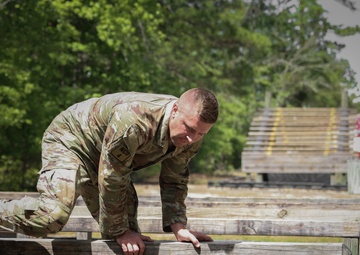 Regional National Guard Best Warrior obstacle course