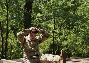 Regional National Guard Best Warrior obstacle course