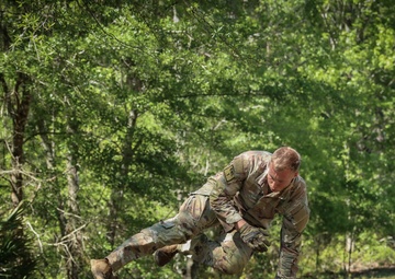 Regional National Guard Best Warrior obstacle course