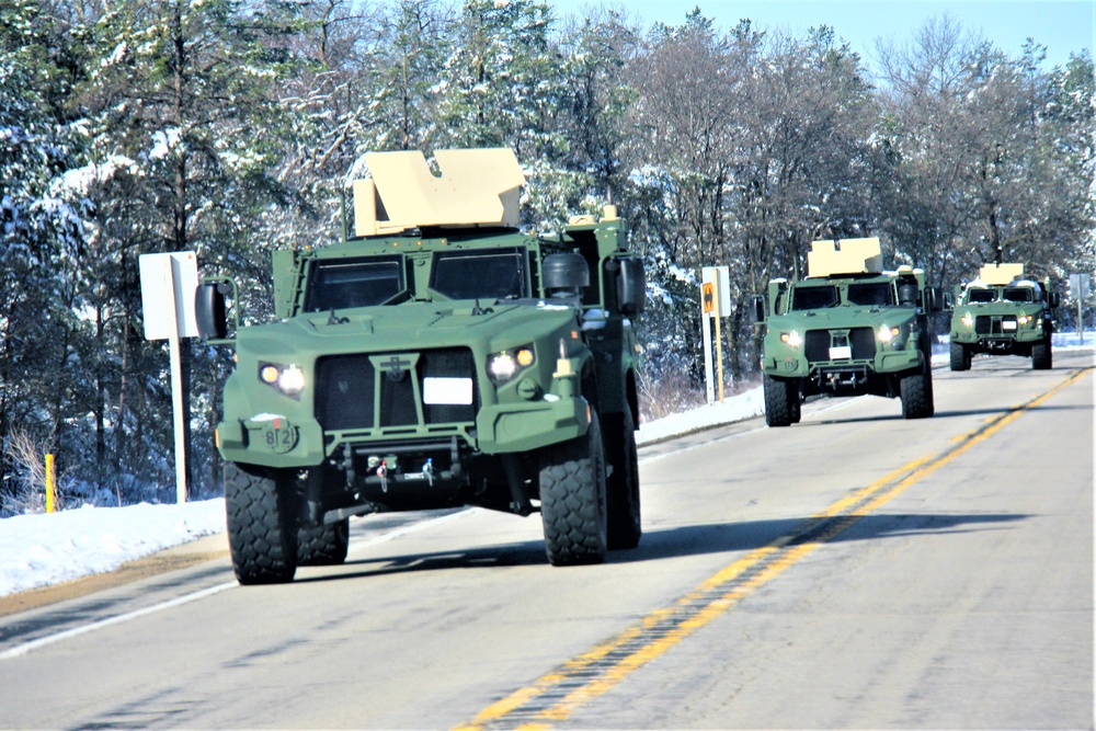 April 2023 training operations at Fort McCoy