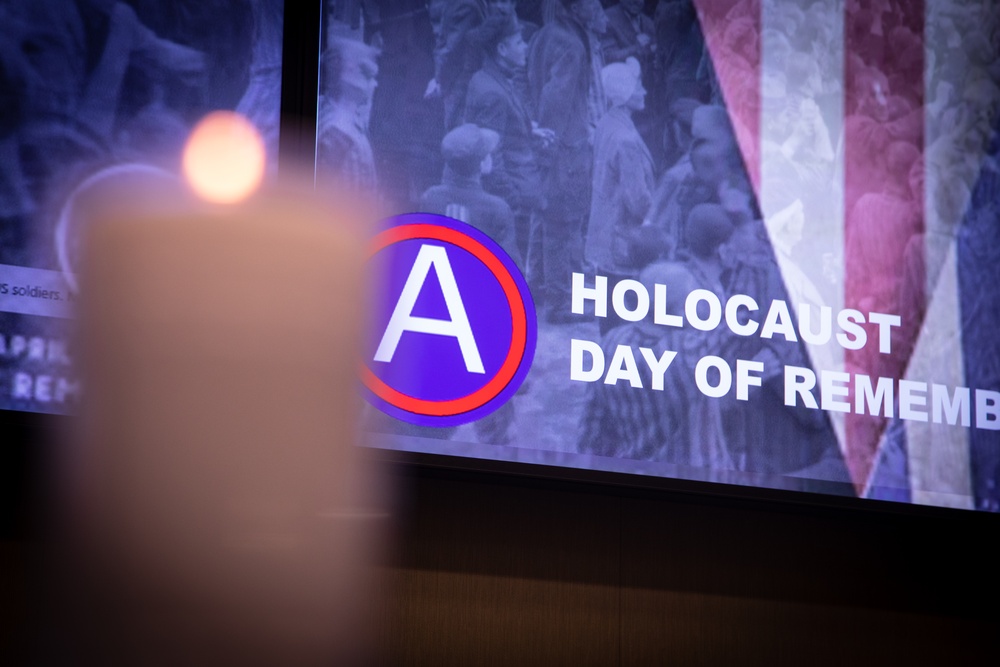 USARCENT honors Days of Remembrance and Holocaust Remembrance Day at Patton’s Hall