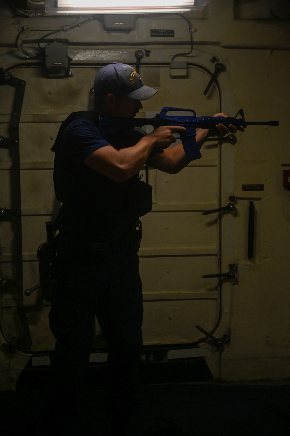 USCGC Stone conducts law enforcement drills