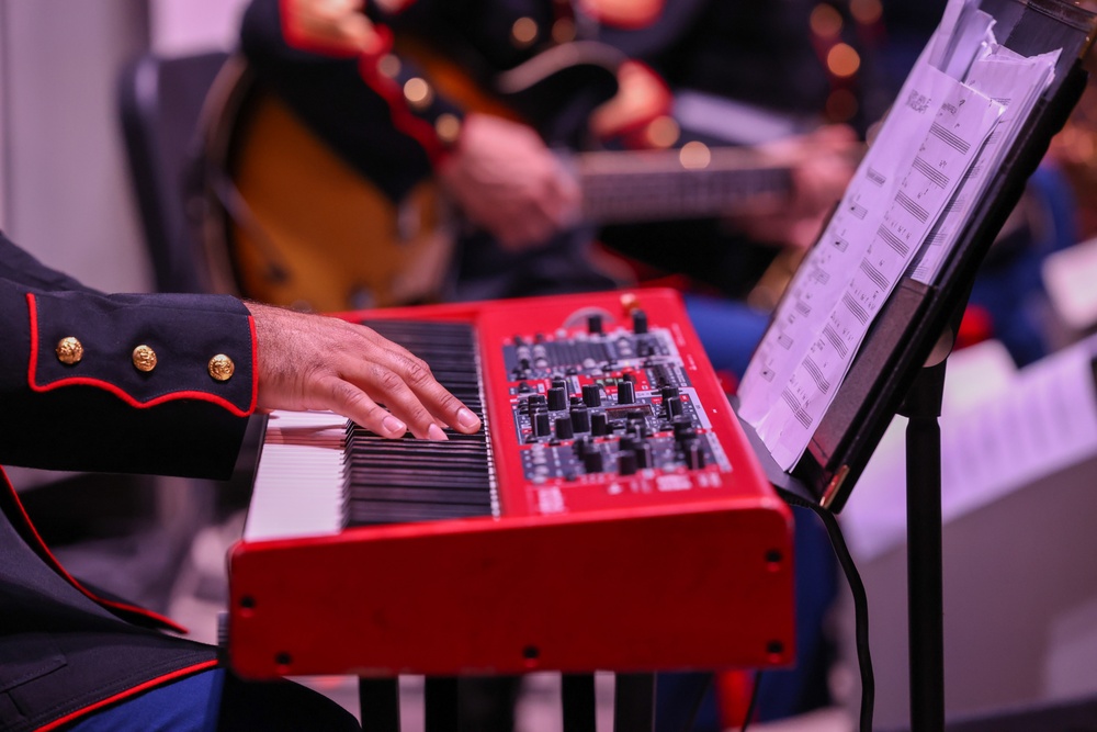 U.S. Marines attend Lakeside Jazz Festival 2023