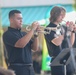 Musician Enlistment Option Program candidate performs at Lakeside Jazz Festival