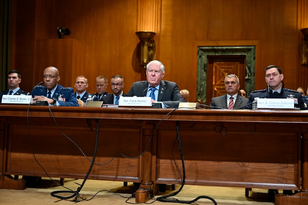 SecAF Kendall, CSAF Brown, CSO Saltzman testify at SAC-D