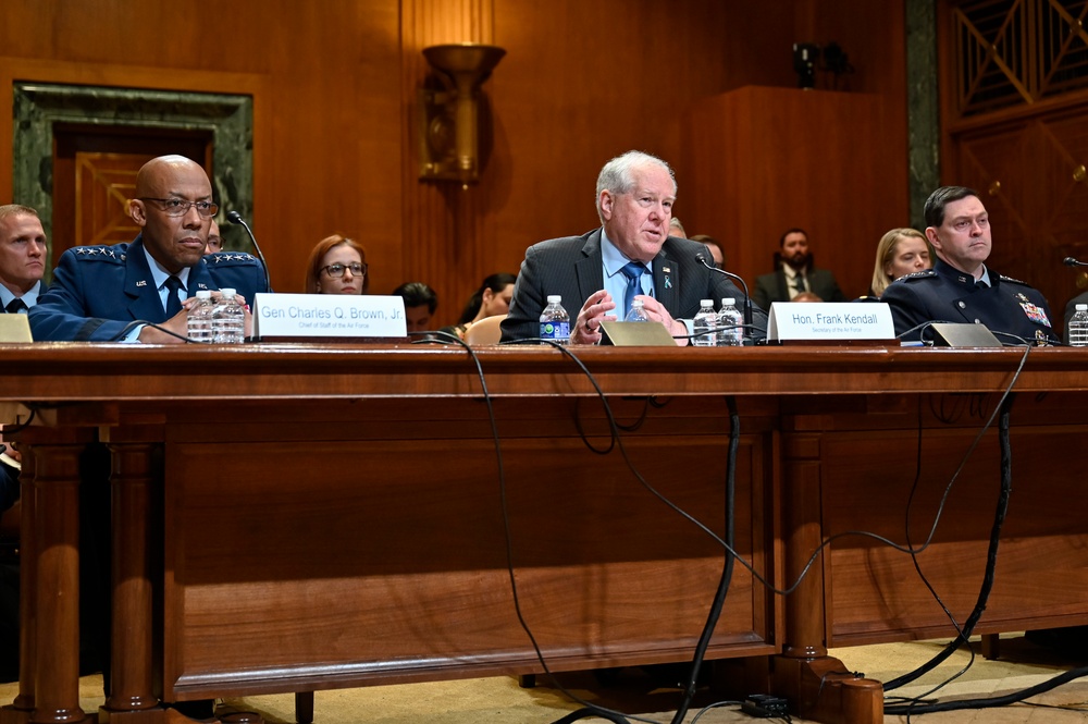 SecAF Kendall, CSAF Brown, CSO Saltzman testify at SAC-D