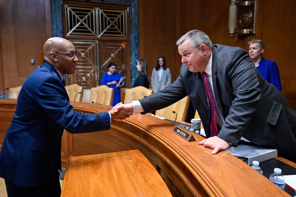 SecAF Kendall, CSAF Brown, CSO Saltzman testify at SAC-D