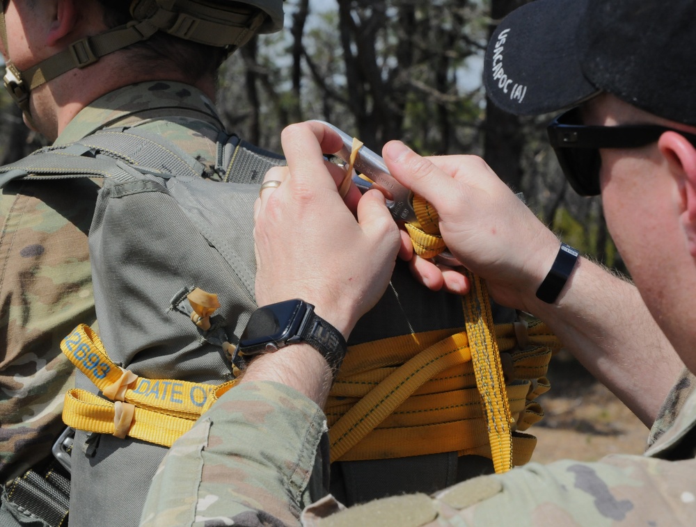 Fort Dix – 404 CA Bn. (USAR) Airborne operation. Coyle Airfield, 14 APR 2023