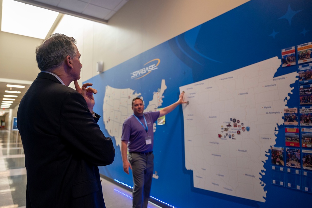 U.S. Representative French Hill visits STARBASE AR
