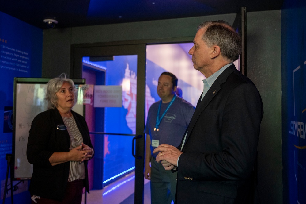 U.S. Representative French Hill visits STARBASE AR