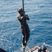 26th MEU Conducts Fast Rope Training Aboard USS Bataan