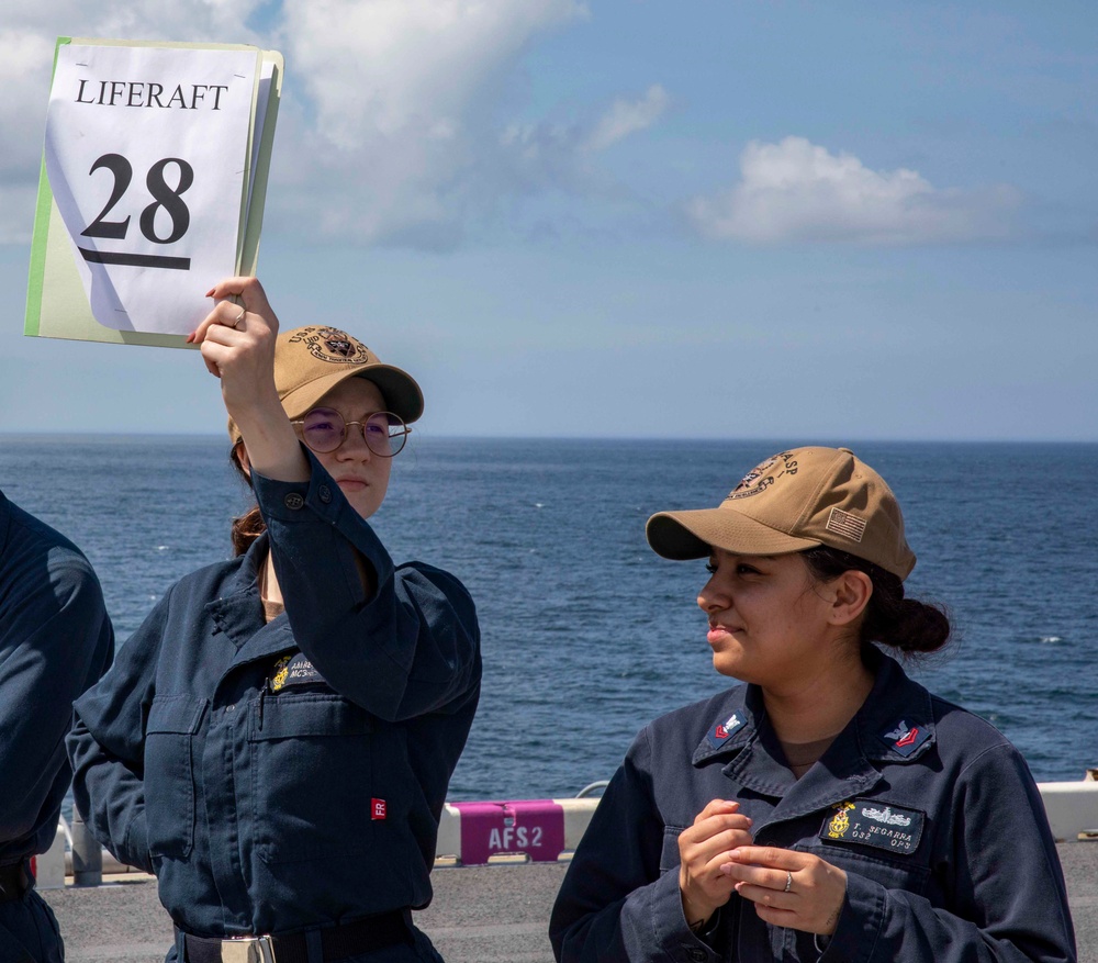 Mobility Seamanship Abandon Ship Drill