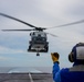 USS OAKLAND CONDUCTS FLIGHT OPERATIONS