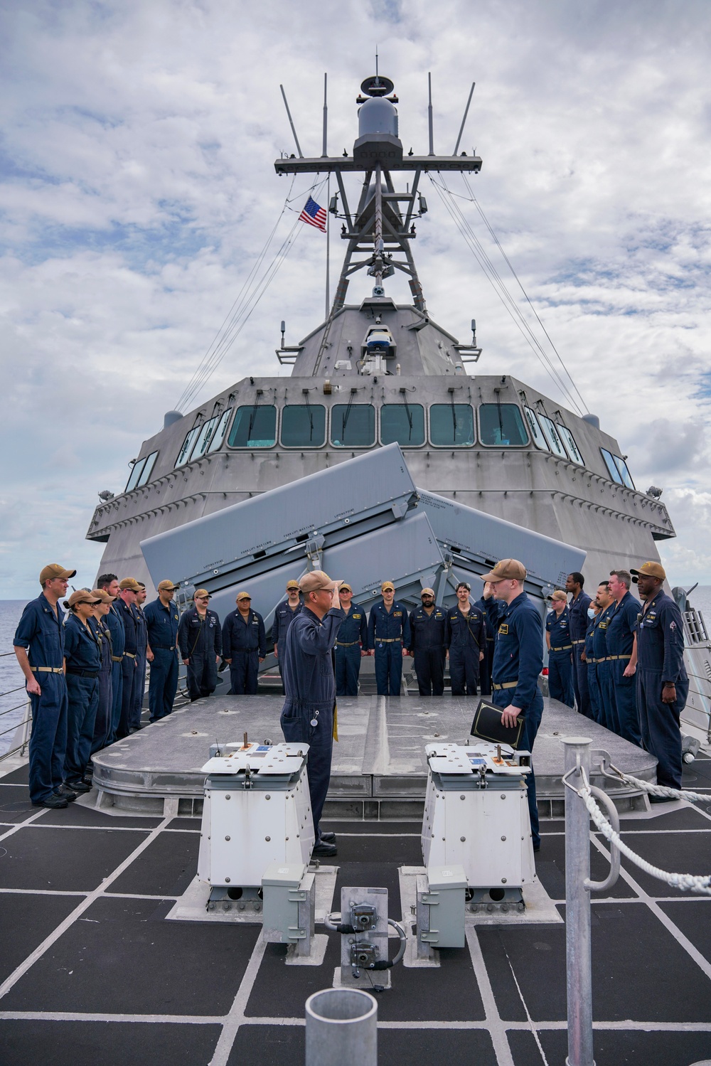 Chief Gas Turbine Systems Technician (Electrical) Dustin Tran Reenlistment