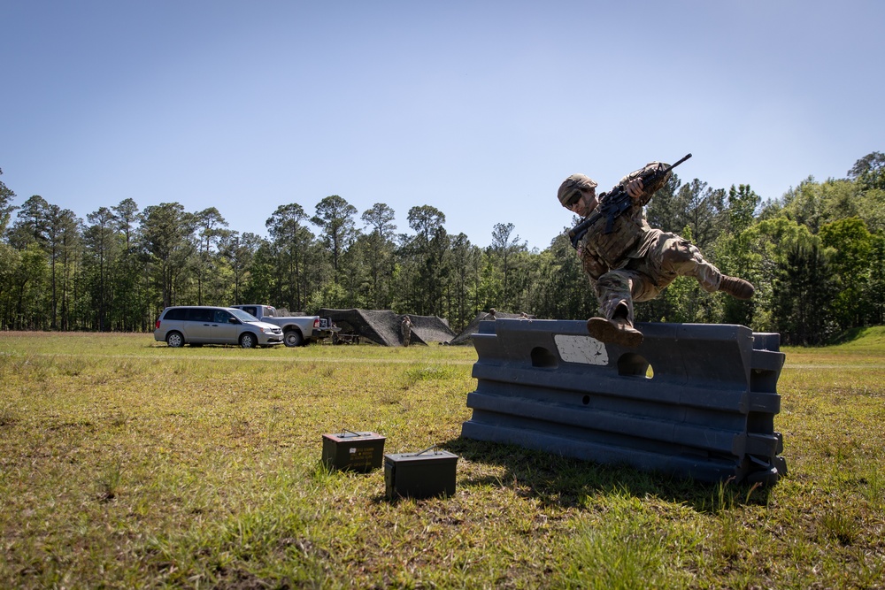 Region III National Guard Best Warrior Competition stress shoot competition