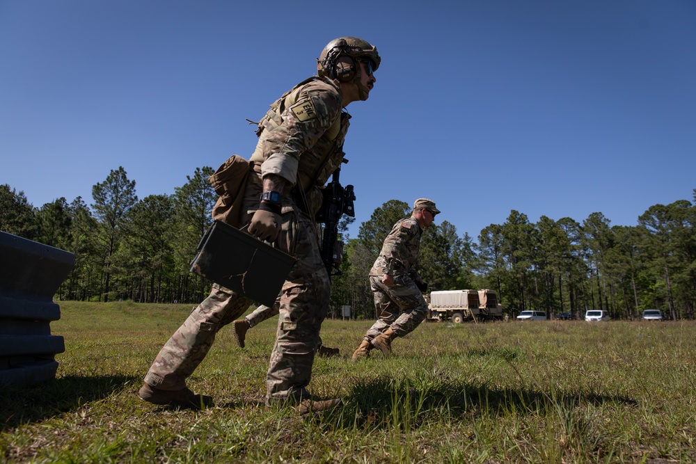 Region III National Guard Best Warrior Competition stress shoot competition